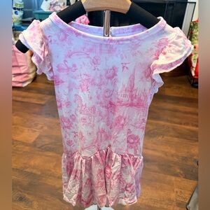 Bums and Roses bodysuit twirl dress